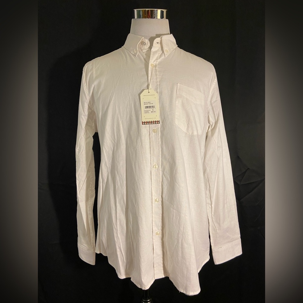 Ben Sherman Button Up Shirt Stretch Classic Slim Fit Men’s XL $89 Tag *READ*